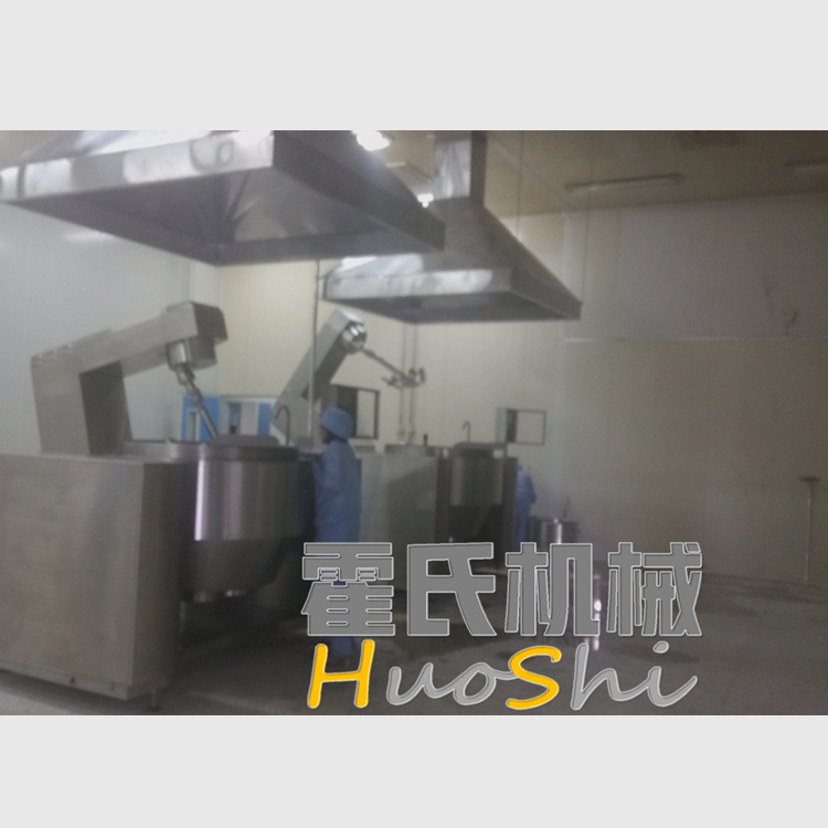 自動炒制型炒醬機(jī) 黑胡椒醬料炒鍋